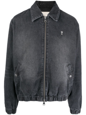 

Ami de Coeur denim jacket, AMI Paris Ami de Coeur denim jacket