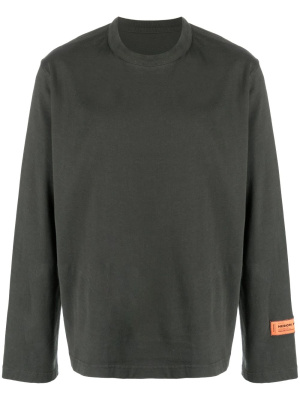 

Logo-patch cotton jersey, Heron Preston Logo-patch cotton jersey
