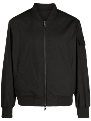 

Band-collar zipped bomber jacket, Neil Barrett Band-collar zipped bomber jacket