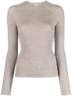 

Ribbed-knit wool top, TOTEME Ribbed-knit wool top