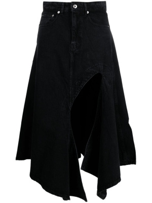 

Asymmetric denim skirt, Y/Project Asymmetric denim skirt