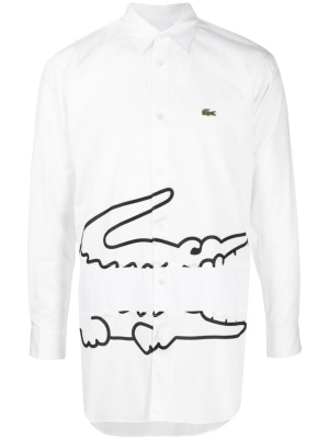 

X Lacoste cotton shirt, Comme Des Garçons Shirt X Lacoste cotton shirt