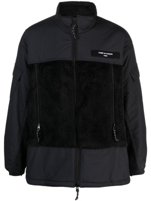 

Zip-up panelled jacket, Comme Des Garçons Homme Zip-up panelled jacket