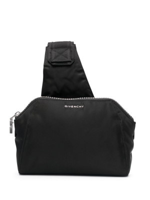 

Logo-print shoulder bag, Givenchy Logo-print shoulder bag