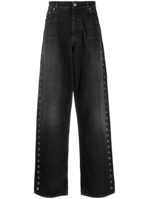 

High-rise wide-leg jeans, Off-White High-rise wide-leg jeans
