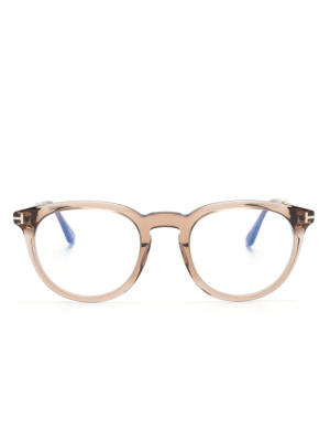 

Translucent pantos-frame glasses, TOM FORD Eyewear Translucent pantos-frame glasses