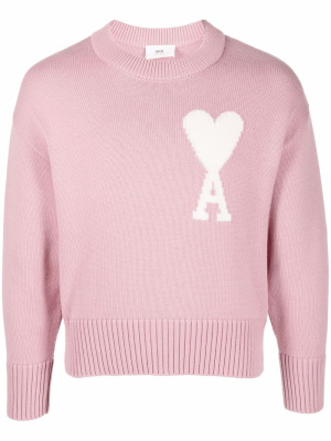 

Oversize Ami De Coeur jumper, AMI Paris Oversize Ami De Coeur jumper