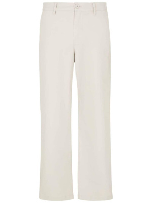 

Stretch-cotton straight-leg trousers, Armani Exchange Stretch-cotton straight-leg trousers