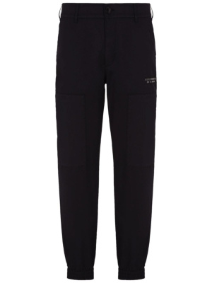 

Logo-print cargo trouser, Armani Exchange Logo-print cargo trouser