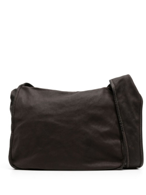 

Smooth-grain leather shoulder bag, Guidi Smooth-grain leather shoulder bag