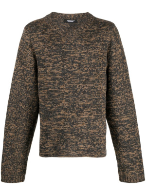 

Intarsia-knit wool jumper, Undercover Intarsia-knit wool jumper