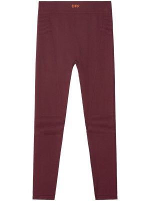 

Logo-print high-waisted leggings, Off-White Logo-print high-waisted leggings