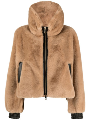 

Funnel-neck zip-up jacket, PINKO Funnel-neck zip-up jacket