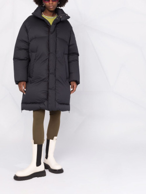 

Logo-patch padded coat, AMBUSH Logo-patch padded coat
