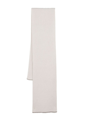 

Ribbed cashmere scarf, Brunello Cucinelli Ribbed cashmere scarf