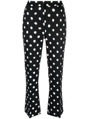 

Polka-dot print cropped trousers, Marni Polka-dot print cropped trousers