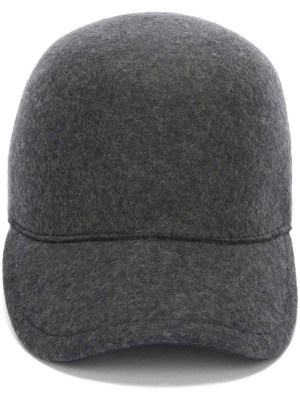 

Logo-embroidered wool cap, Jil Sander Logo-embroidered wool cap