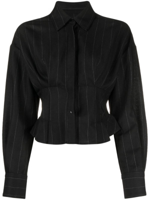 

Pinstripe pleated shirt, IRO Pinstripe pleated shirt