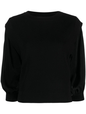 

Long-sleeve fine-ribbed jumper, DKNY Long-sleeve fine-ribbed jumper