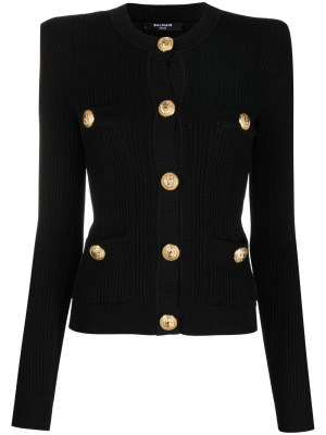 

Button-front knitted top, Balmain Button-front knitted top