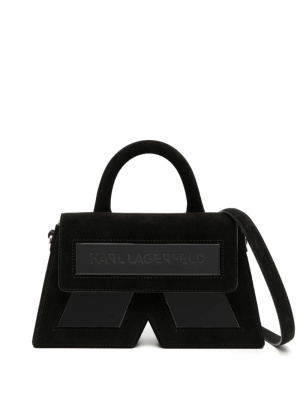 

Icon K suede crossbody bag, Karl Lagerfeld Icon K suede crossbody bag