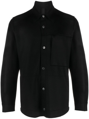 

Long-sleeve virgin wool shirt, Transit Long-sleeve virgin wool shirt
