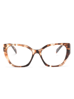 

Prada Symbole cat-eye frame glasses, Prada Eyewear Prada Symbole cat-eye frame glasses