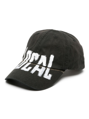 

Hand-painted cotton baseball cap, 032c Hand-painted cotton baseball cap