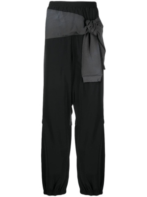 

Multi-panel design cotton track pants, Maison Mihara Yasuhiro Multi-panel design cotton track pants