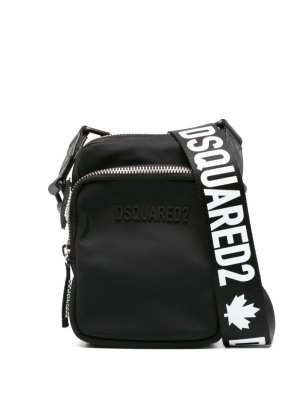 

Made With Love logo-embossed crossbody bag, Dsquared2 Made With Love logo-embossed crossbody bag