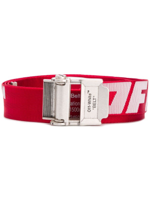 

Logo print belt, Off-White Logo print belt
