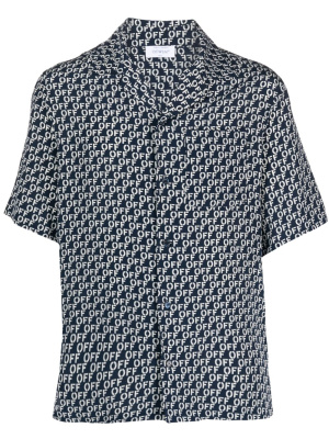 

Logo-print short-sleeve shirt, Off-White Logo-print short-sleeve shirt