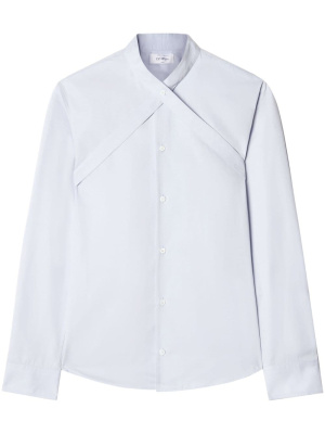 

Crossover-strap cotton shirt, Off-White Crossover-strap cotton shirt