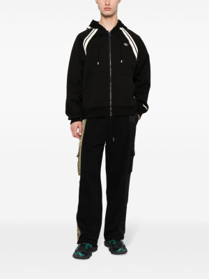 

Logo-patch side-stripe jacket, Ader Error Logo-patch side-stripe jacket