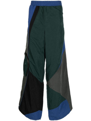 

Abstract-pattern print elasticated-waist trousers, Ader Error Abstract-pattern print elasticated-waist trousers