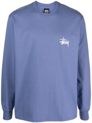 

Logo-print jersey T-shirt, Stüssy Logo-print jersey T-shirt