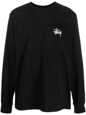 

Logo-print cotton T-shirt, Stüssy Logo-print cotton T-shirt