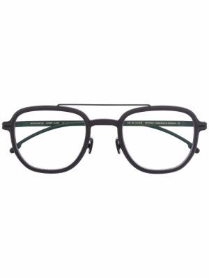 

Alder two-tone square-frame glasses, Mykita Alder two-tone square-frame glasses