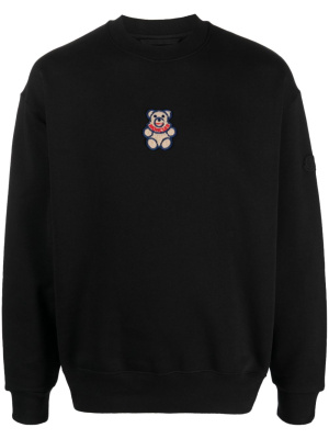 

Logo-patch cotton sweatshirt, Moncler Logo-patch cotton sweatshirt