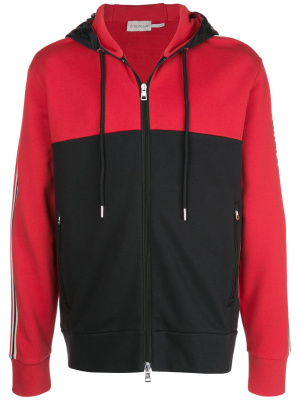 

Colour blocked zipped hoodie, Moncler Colour blocked zipped hoodie