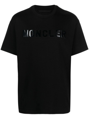 

Logo-appliqué cotton T-shirt, Moncler Logo-appliqué cotton T-shirt