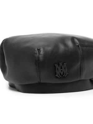 

Faux-leather driver hat, AMIRI Faux-leather driver hat