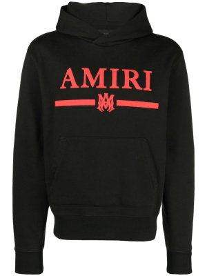 

Logo-print cotton hoodie, AMIRI Logo-print cotton hoodie