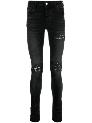 

Ripped-detailing skinny jeans, AMIRI Ripped-detailing skinny jeans