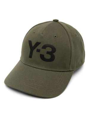

Logo-embroidered curved-peak cap, Y-3 Logo-embroidered curved-peak cap
