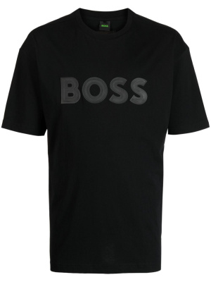 

Logo-print cotton T-shirt, BOSS Logo-print cotton T-shirt