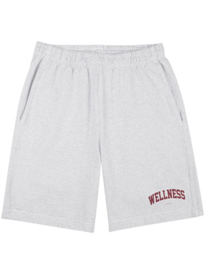 

Wellness Ivy logo-print shorts, Sporty & Rich Wellness Ivy logo-print shorts