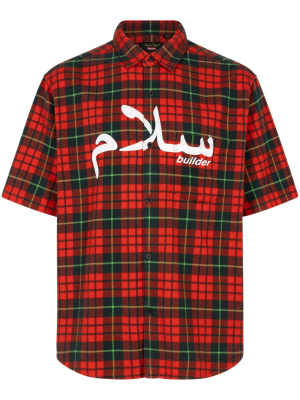 

X Undercover "Red Plaid" flannel shirt, Supreme X Undercover "Red Plaid" flannel shirt