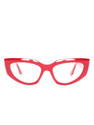 

Tahat mask-frame glasses, Marni Eyewear Tahat mask-frame glasses