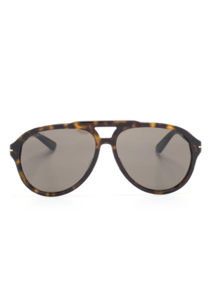 

Tinted pilot-frame sunglasses, Gucci Eyewear Tinted pilot-frame sunglasses